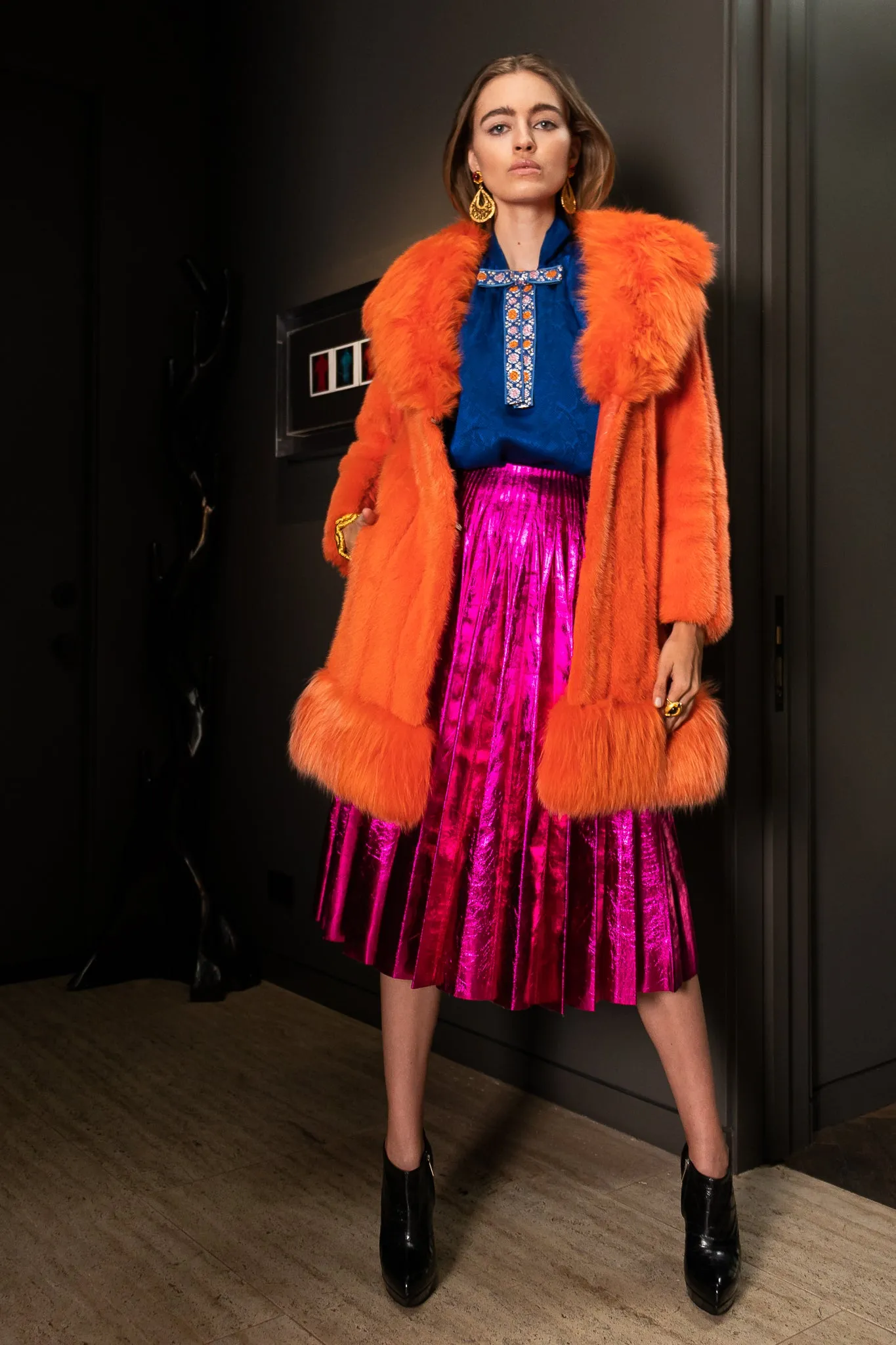 Sherbet Fur Coat