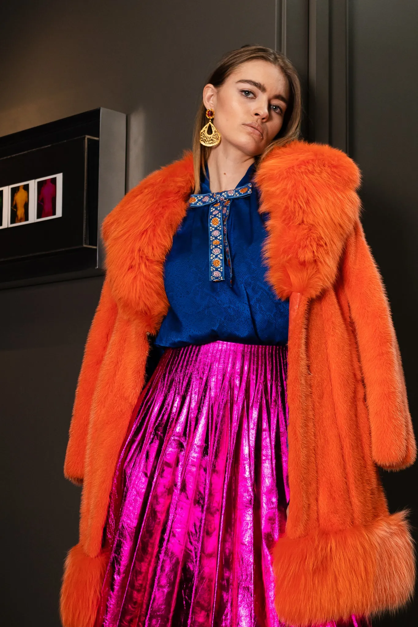 Sherbet Fur Coat
