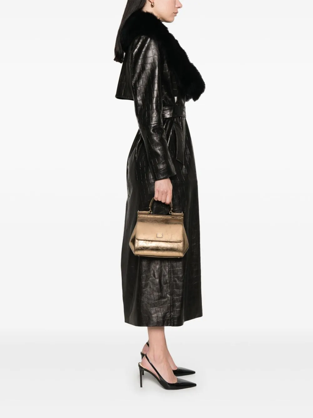 Sicily medium leather handbag