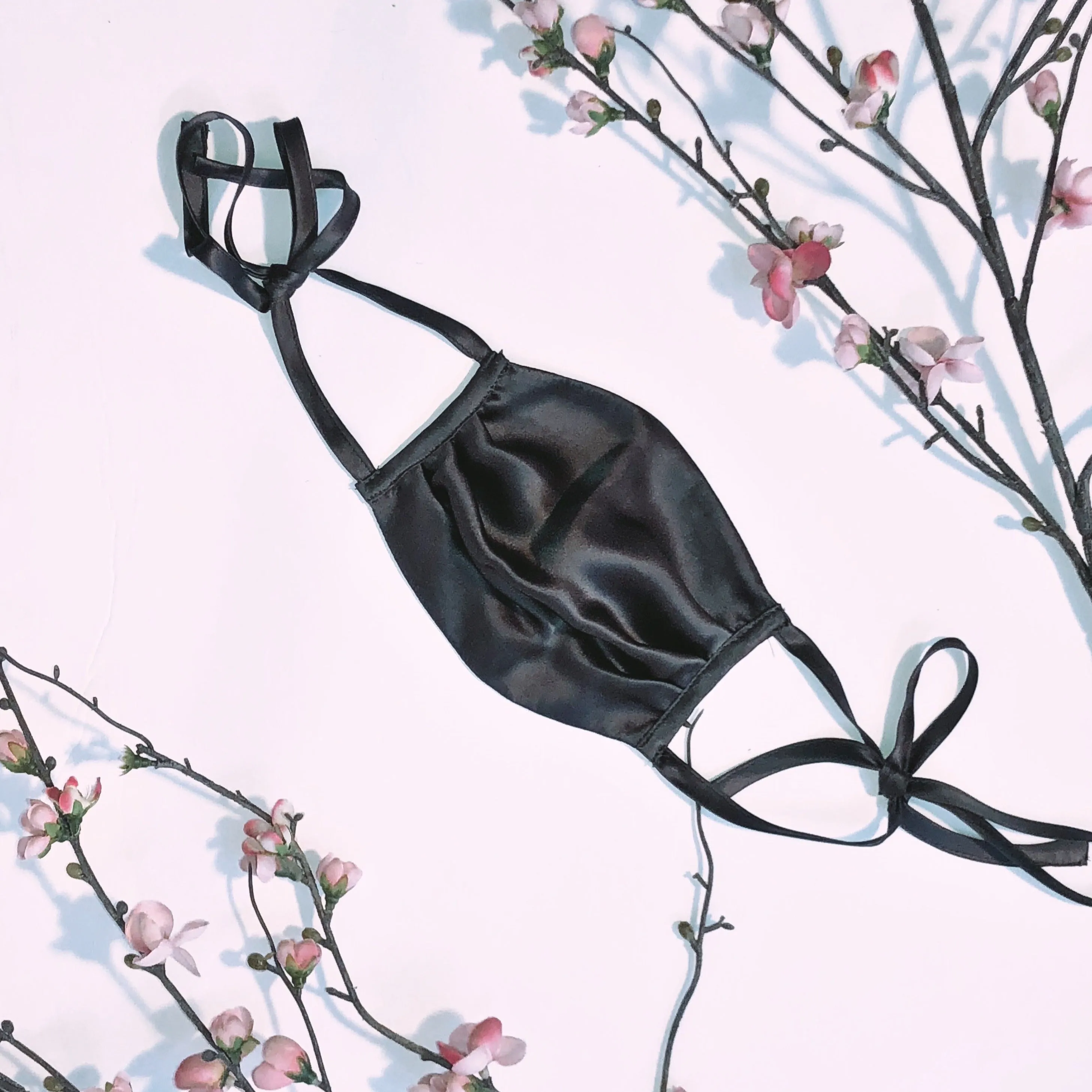Silk Side Tie Mask