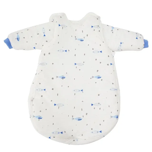 Sleeping Bag With Detachable Sleeves