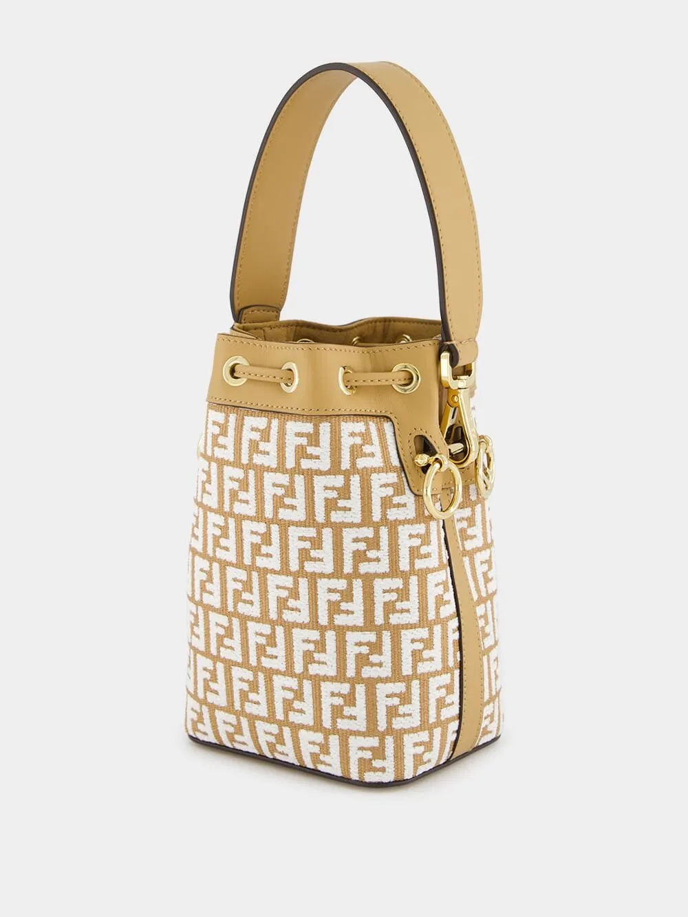 Small Raffia Bucket Bag