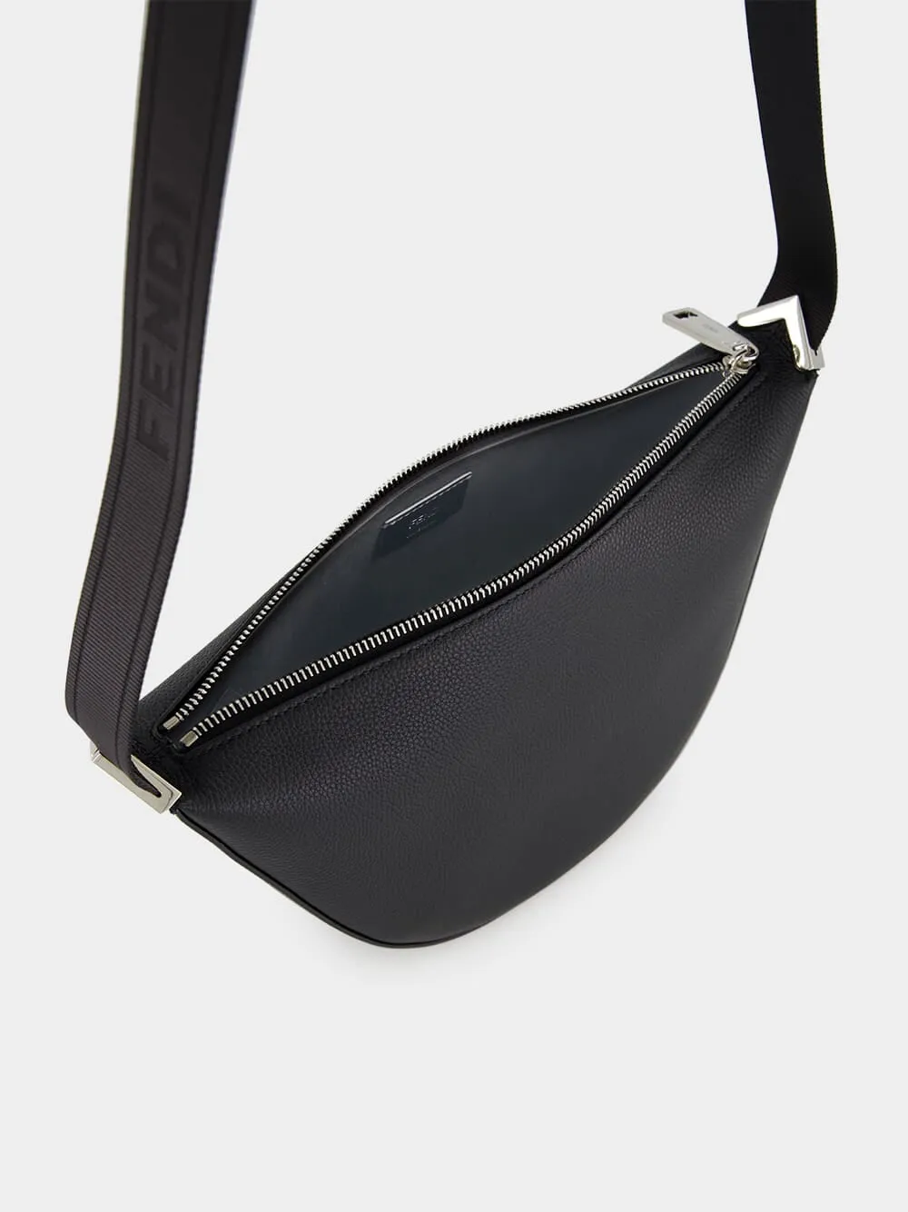 Small Roma Leather Fendi Melon Bag