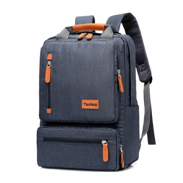 Soft Professional Oxford Backpack 15.6 inches Waterproof Laptop Backpack