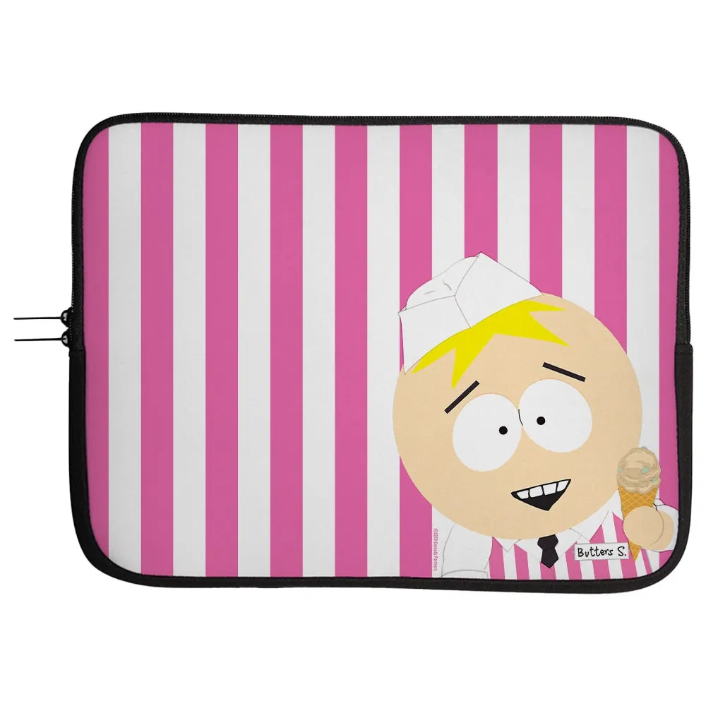 South Park Butters Ice Cream Parlor Laptop Sleeve
