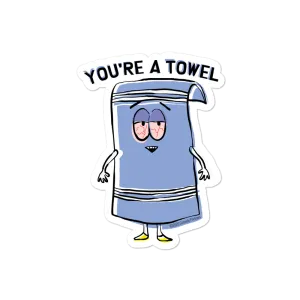 South Park Towelie Die Cut Sticker