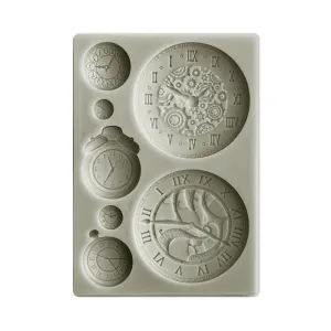 Stamperia Silicone Mould - Around The World - Clocks