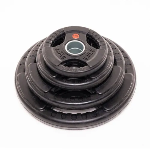 Standard 29mm Rubber Coated Tri Grip Plate | 1.25kg