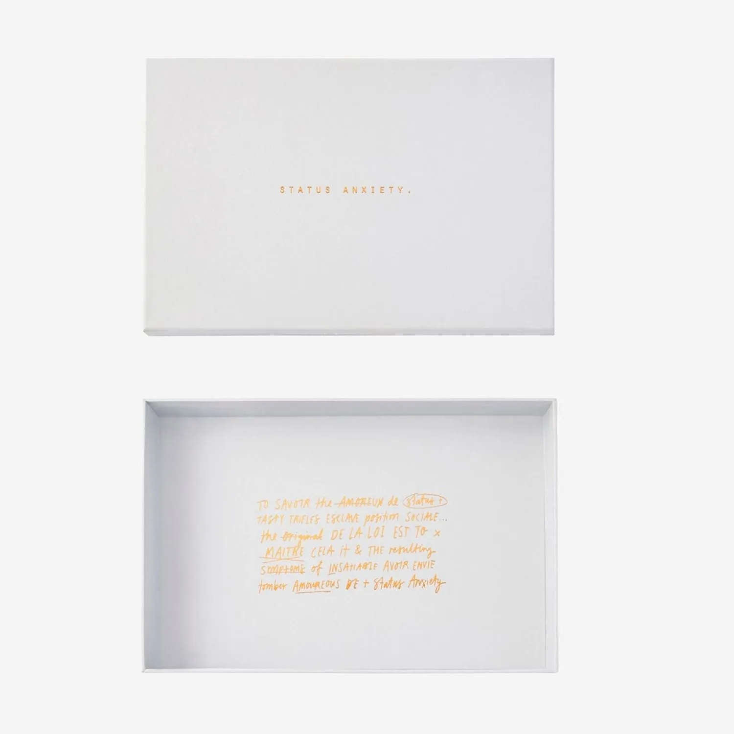 Status Anxiety Remnant Leather Wallet