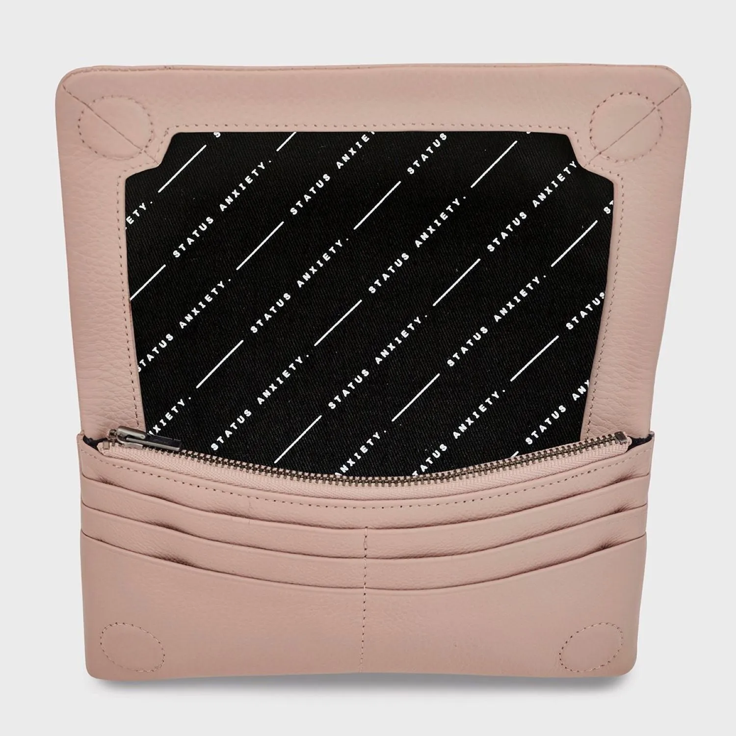 Status Anxiety Some Type Of Love Italian Leather Wallet