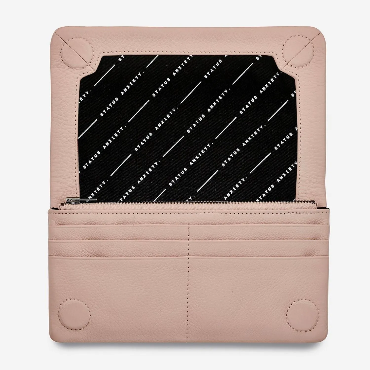 Status Anxiety Some Type Of Love Italian Leather Wallet