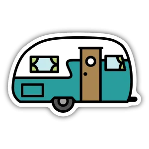 Stickers Northwest - Retro Camper