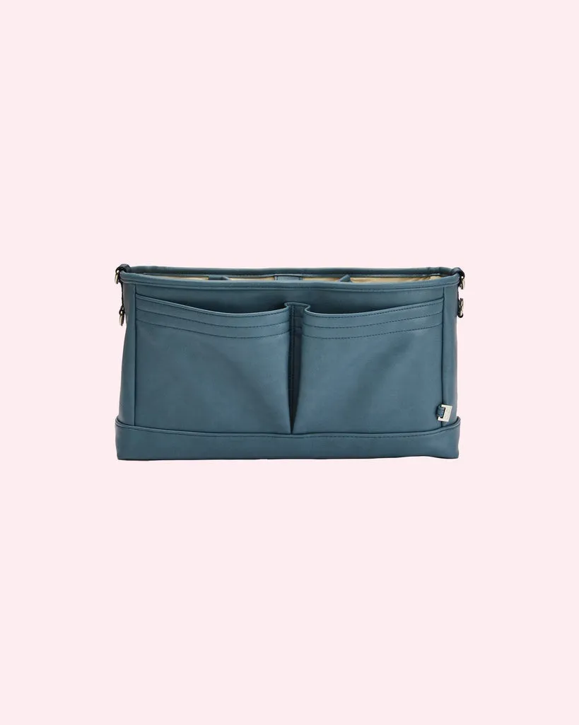 Stroller Organiser/Pram Caddy - Stone Blue