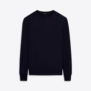 Super Merino Crew Neck Solid Sweater