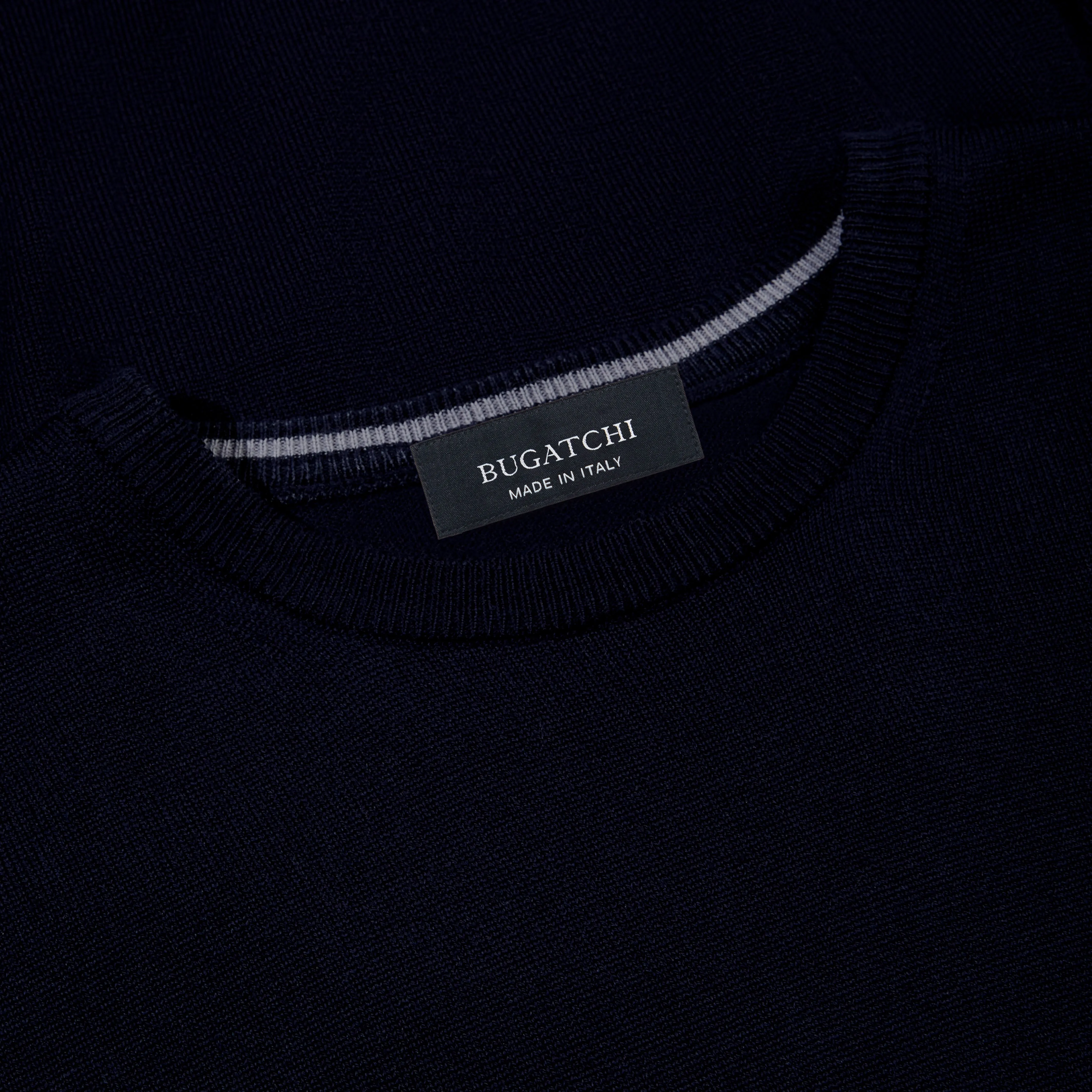 Super Merino Solid Crew Neck Sweater