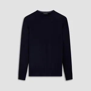 Super Merino Solid Crew Neck Sweater