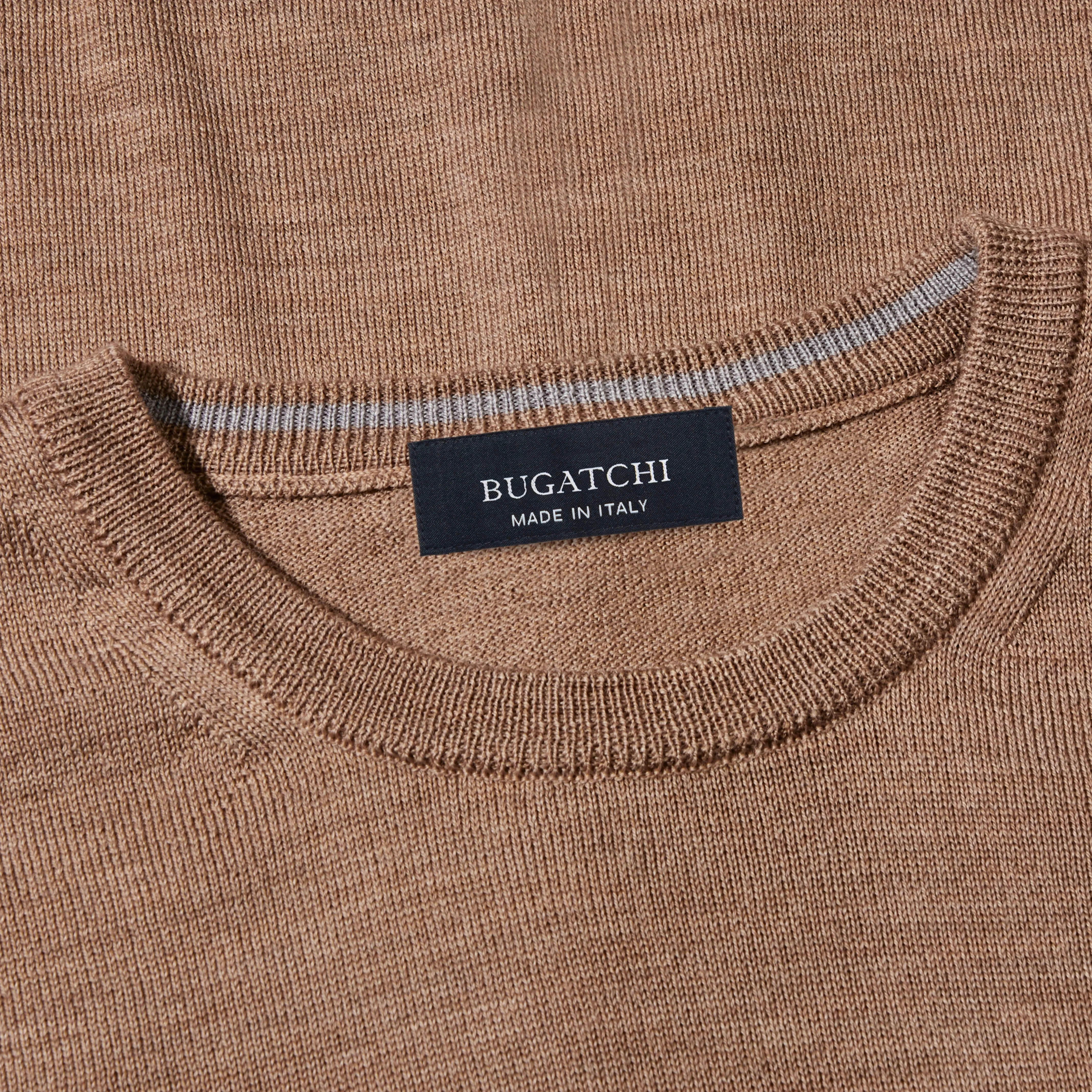 Super Merino Solid Crew Neck Sweater