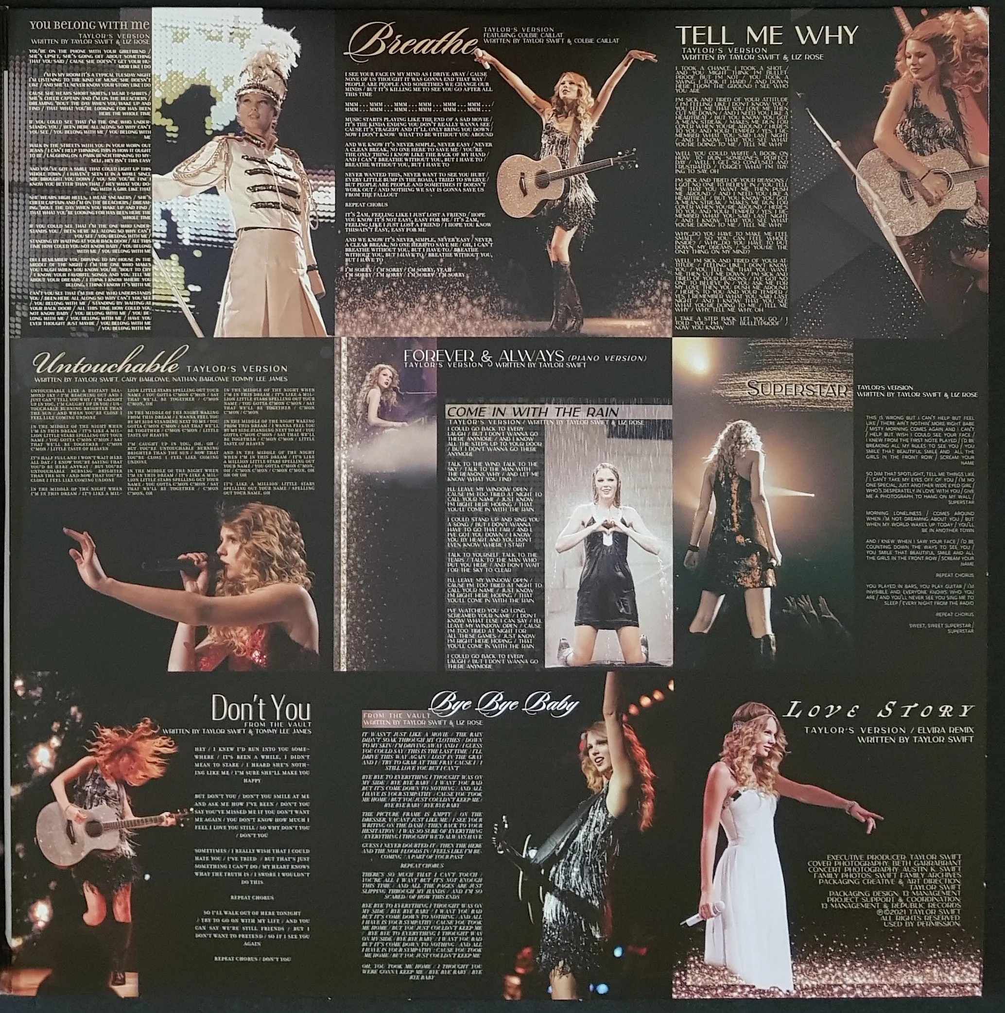 Swift, Taylor - Fearless (Taylor's Version) - Gold Vinyl