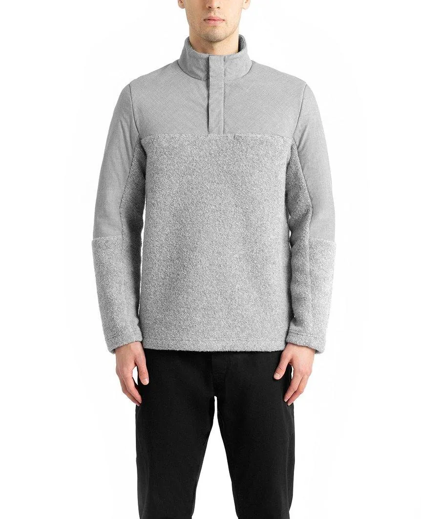 Tactical Fleece Pullover Heather Grey
