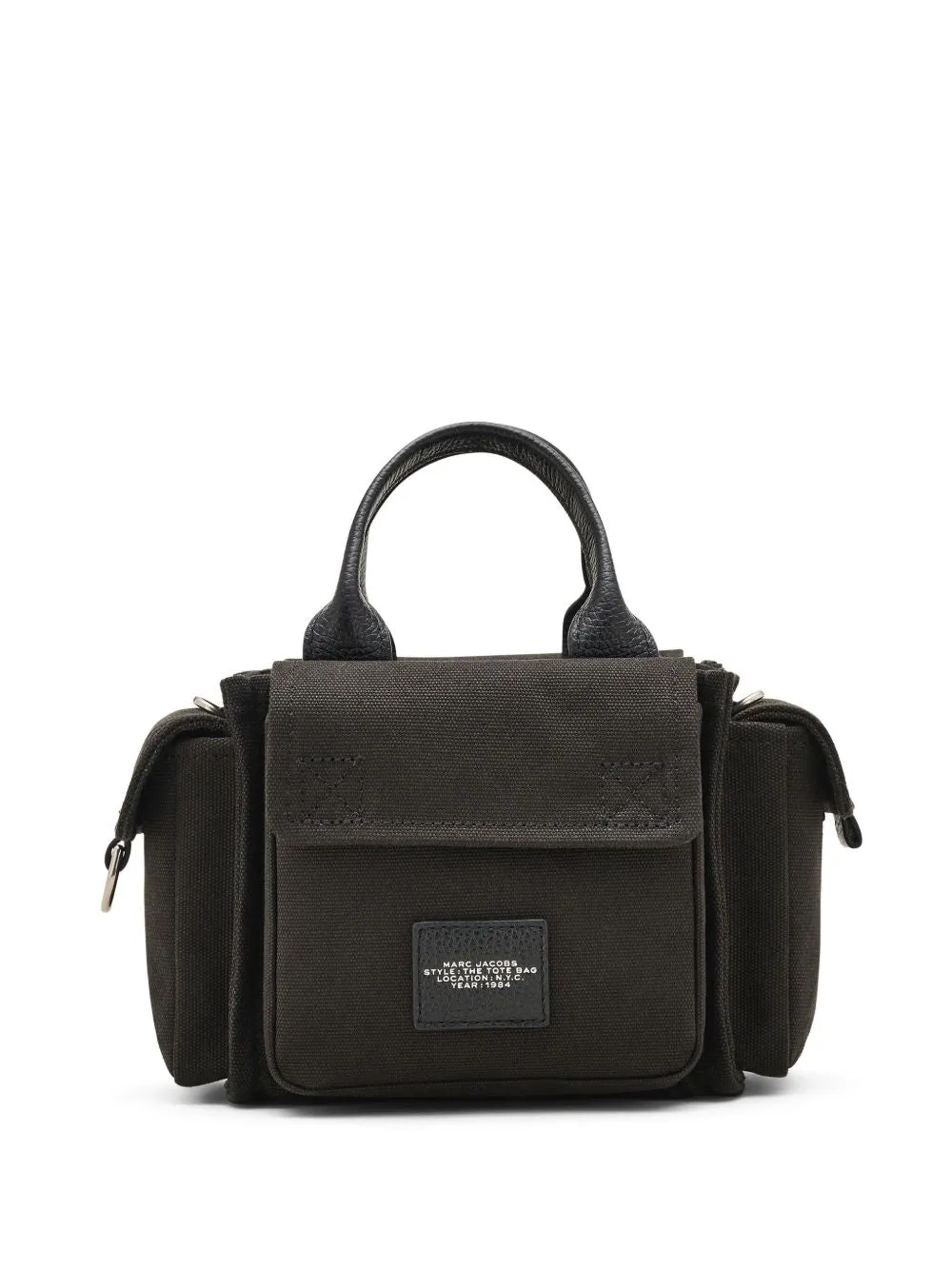 The crossbody tote canvsas tote
