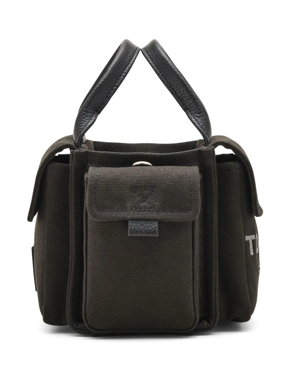 The crossbody tote canvsas tote