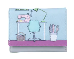 The Sewing Room Tri Fold Purse - Mala Leather