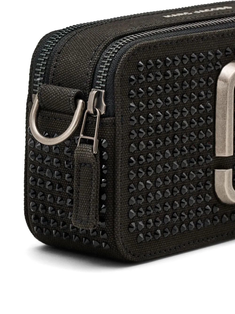 The snapshot crystal embellished camera bag