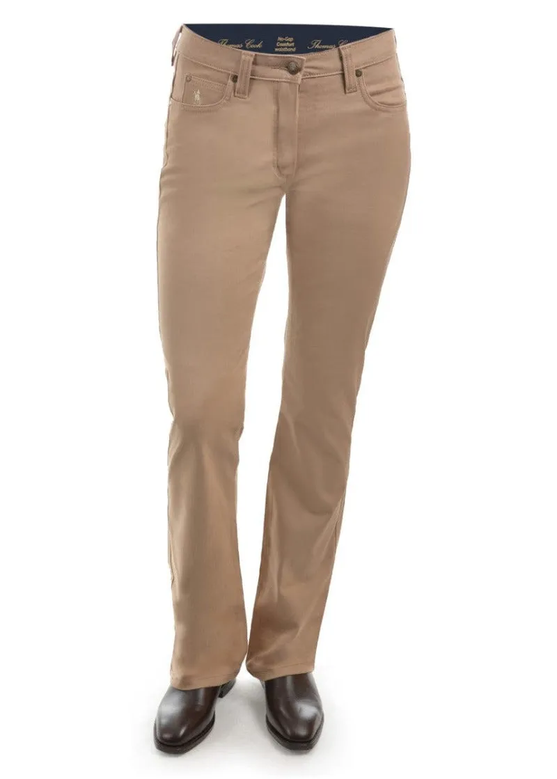 Thomas Cook Jeans Womens Moleskin Wonder Sand (TCP2229007)