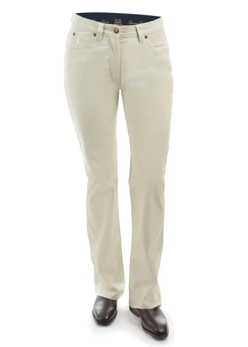 Thomas Cook Jeans Womens Moleskin Wonder Sand (TCP2229007)