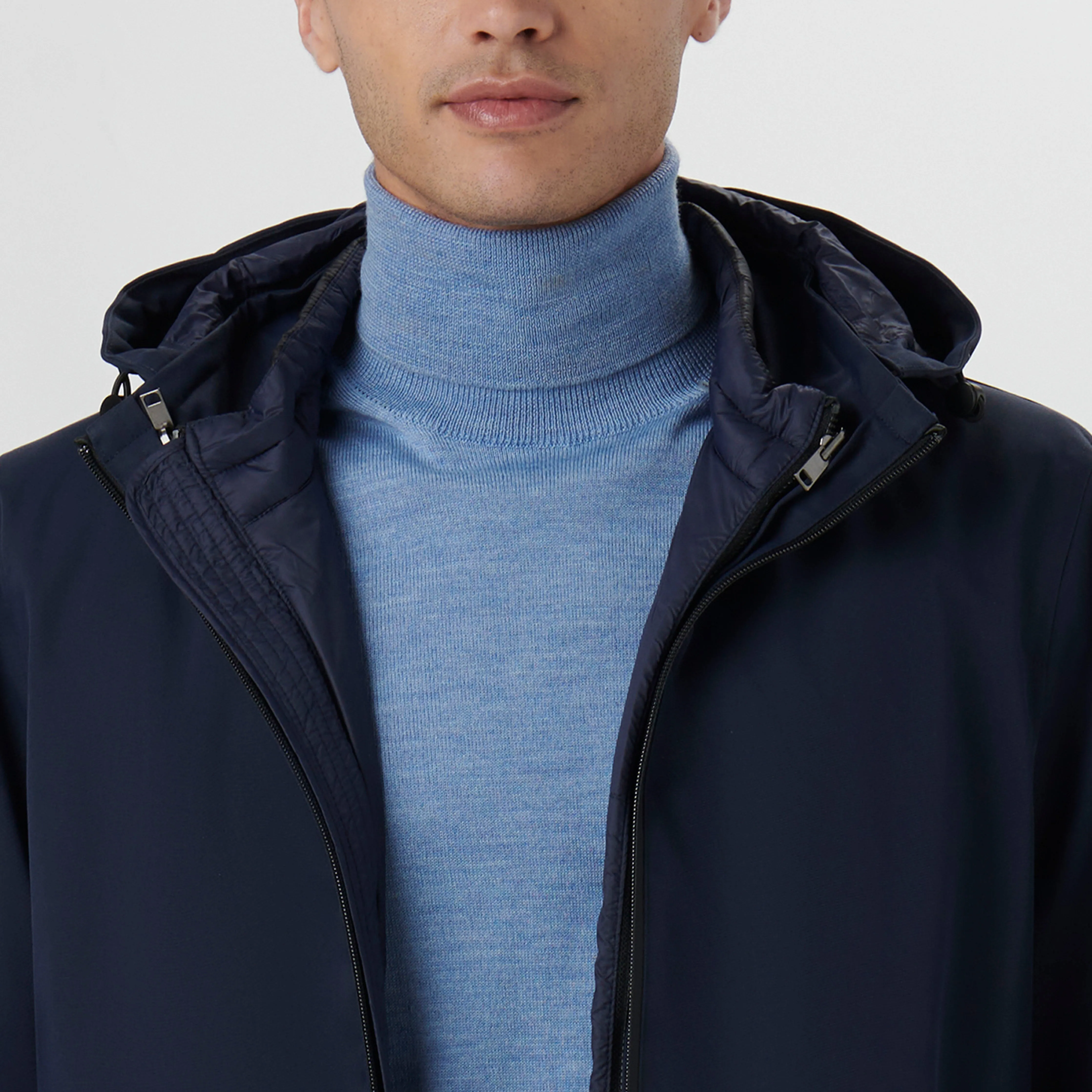 Three-In-One Jacket With Hood