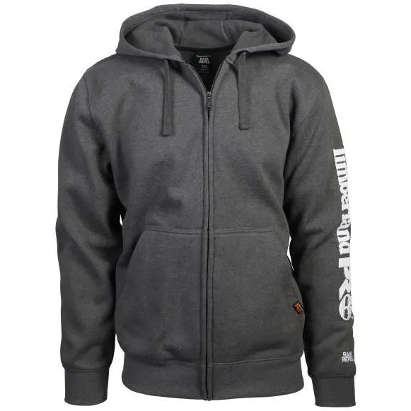 Timberland Pro Men's HHS Full-Zip Work Hoodie - Charcoal - TB0A235XAB0