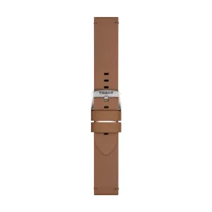 Tissot Official Light Brown Synthetic Strap 22 mm T852048223