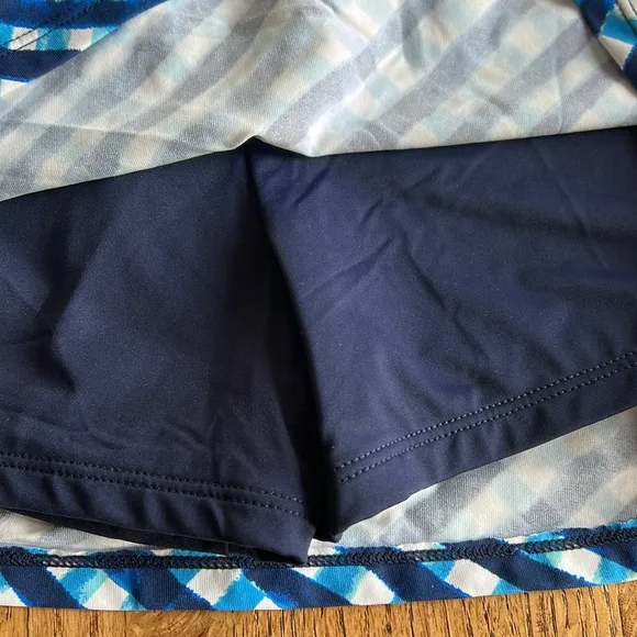 Tommy Bahama Harbour Island Gingham Skort - Small - New