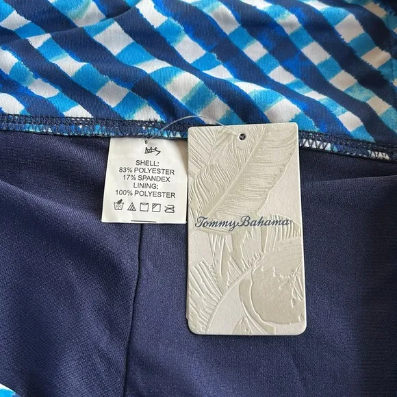 Tommy Bahama Harbour Island Gingham Skort - Small - New