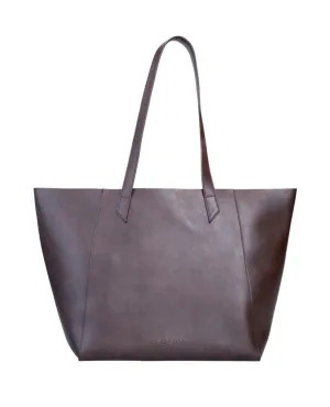 Totissimo Shoulder Vegan Bag Brown