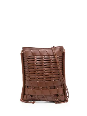 Trena leather crossbody bag