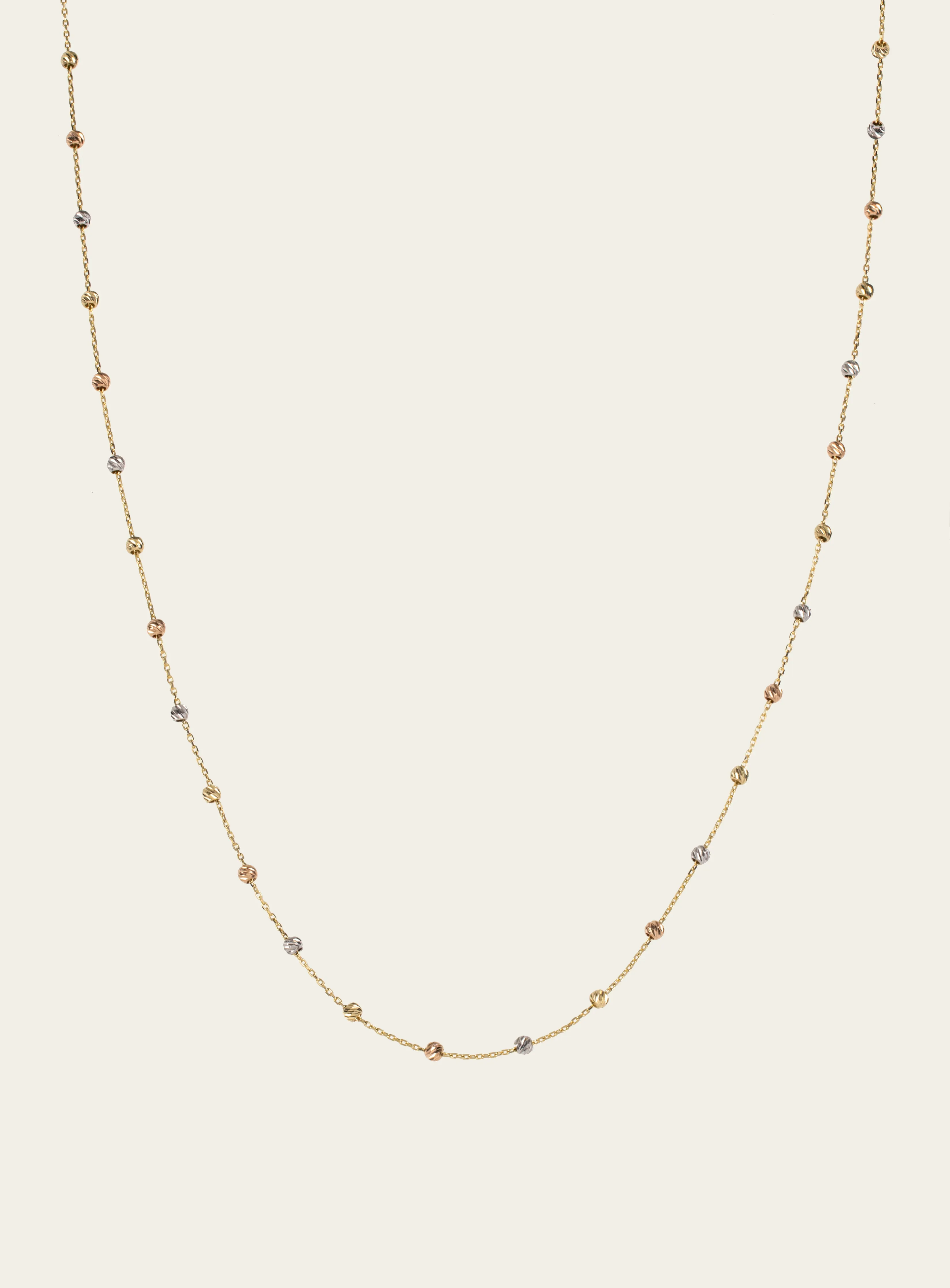 Tri-Color Ball Chain Set