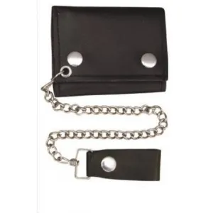Tri-fold Chain Wallet