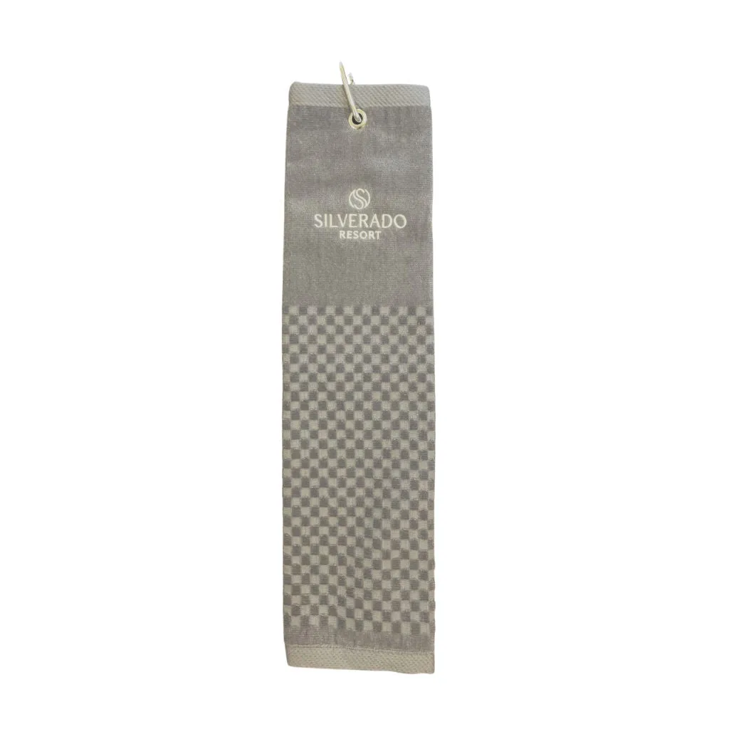 Tri-Fold Golf Towel with Clip