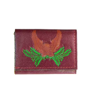 Tri-Fold Wallet- Eagle w/ Leaf