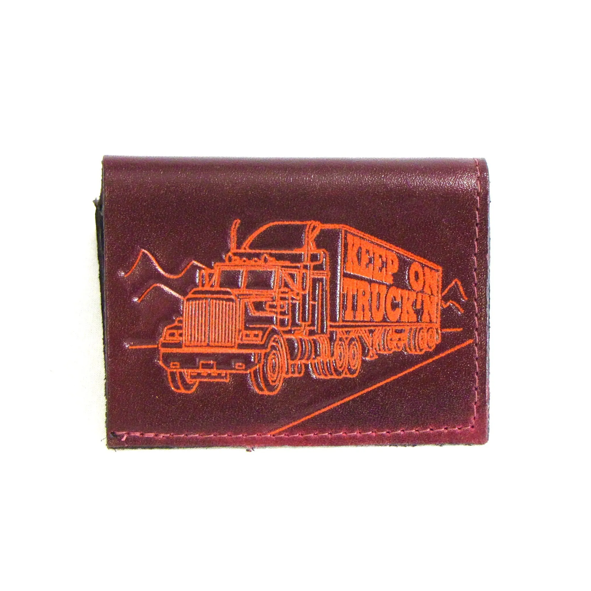 Tri-Fold Wallet- Keep on Trucking