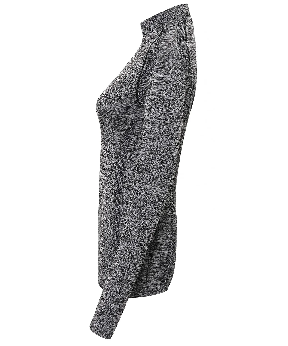 TriDri seamless '3D fit' multi-sport performance zip top