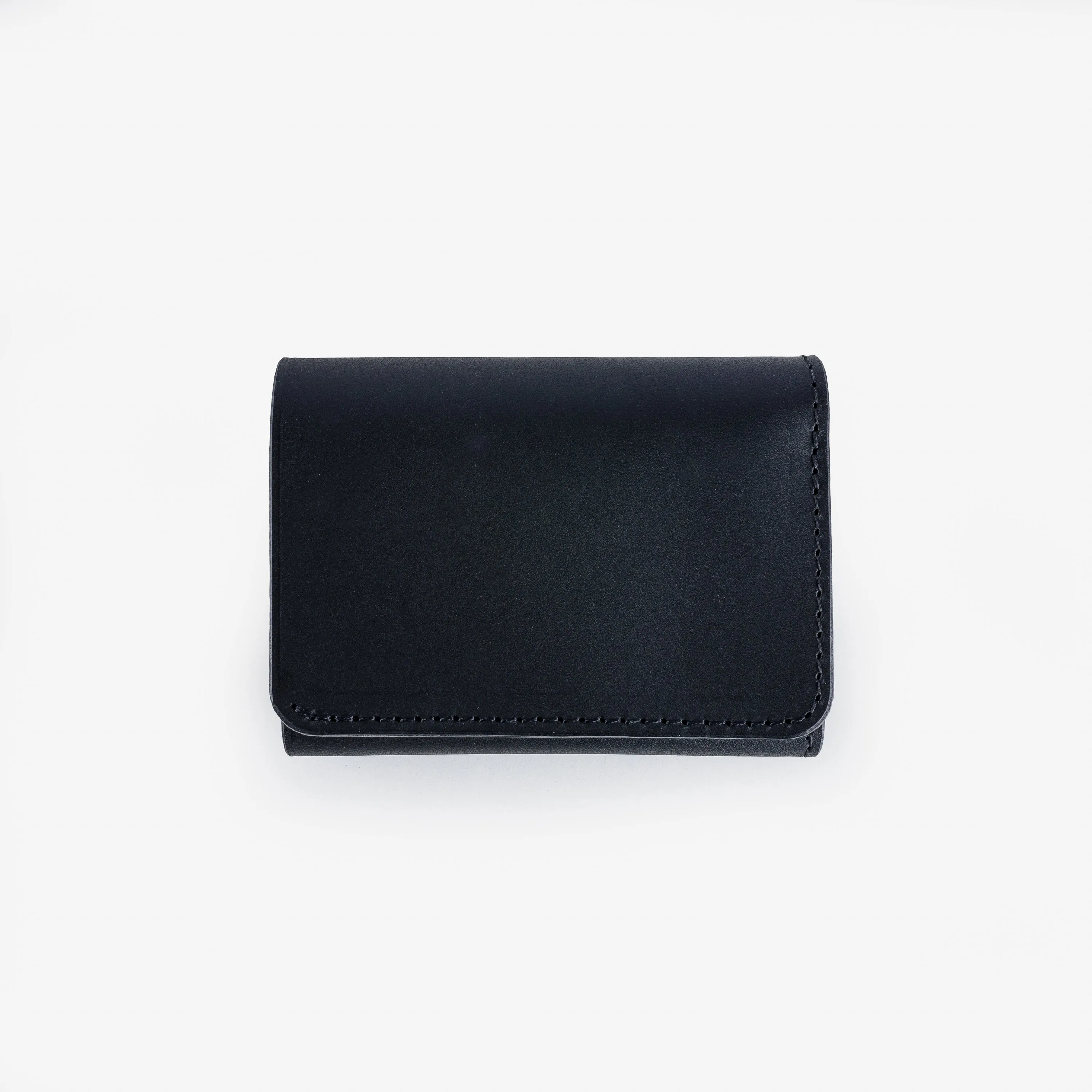 Trifold Card Wallet - Black