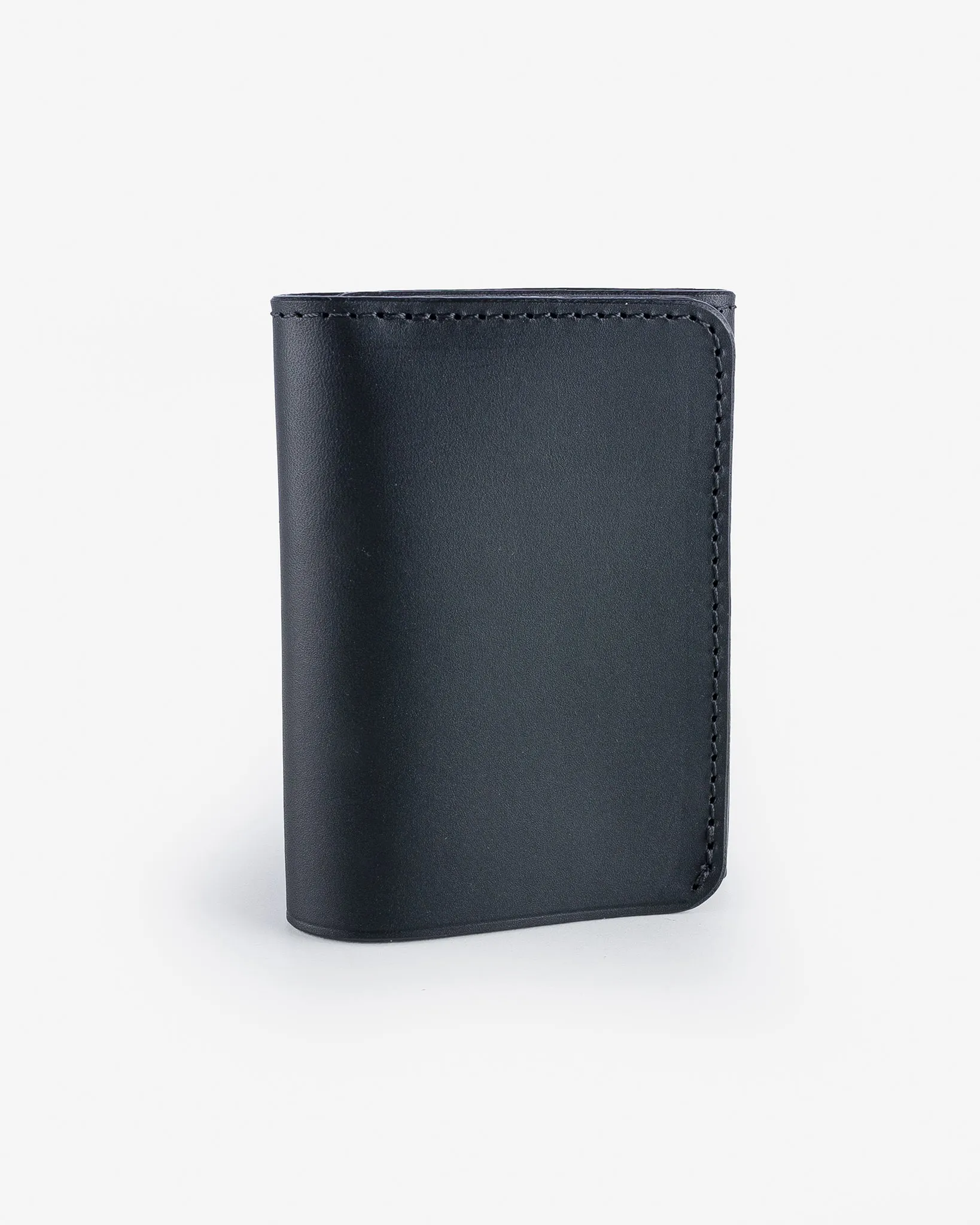 Trifold Card Wallet - Black