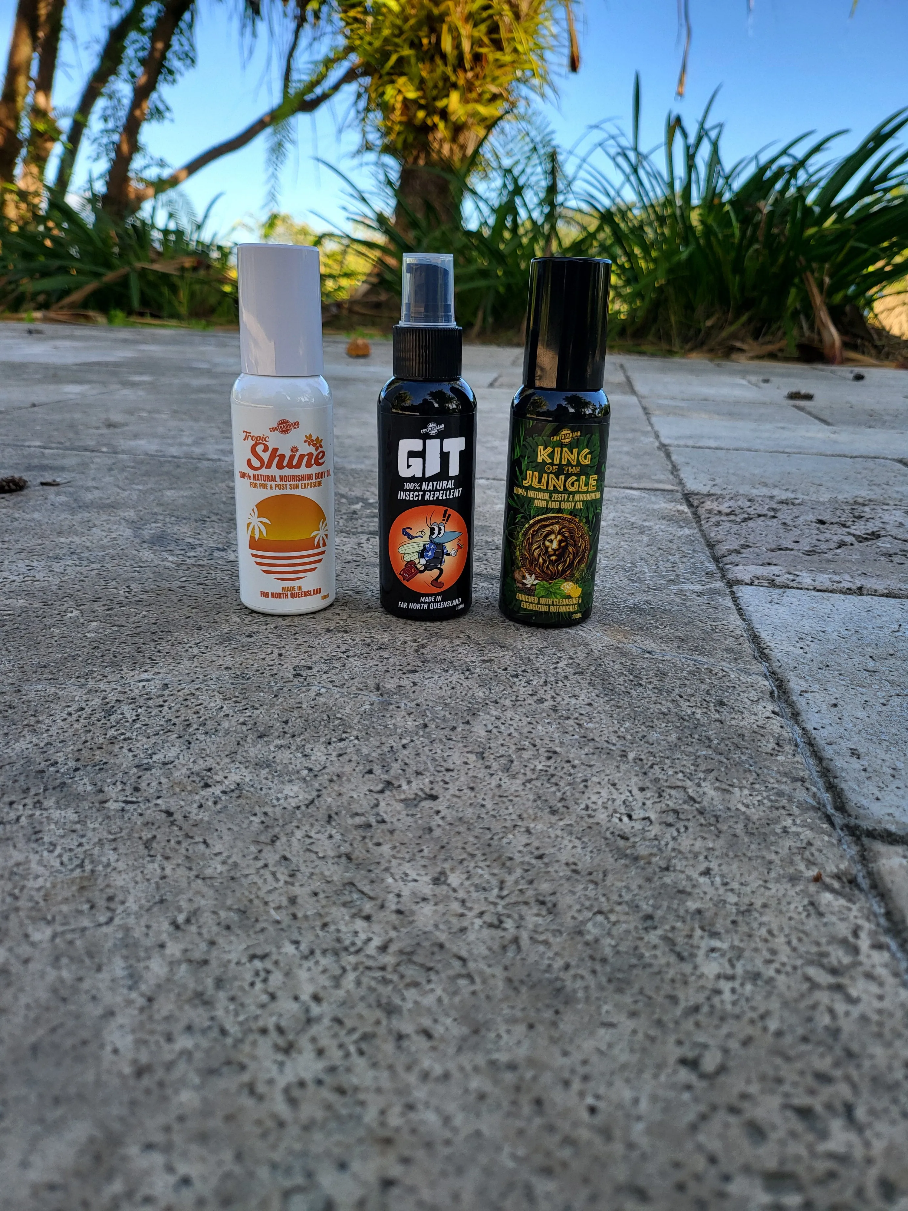 Tropic Shine - 100% Natural Sun Protection Oil, Aussie made