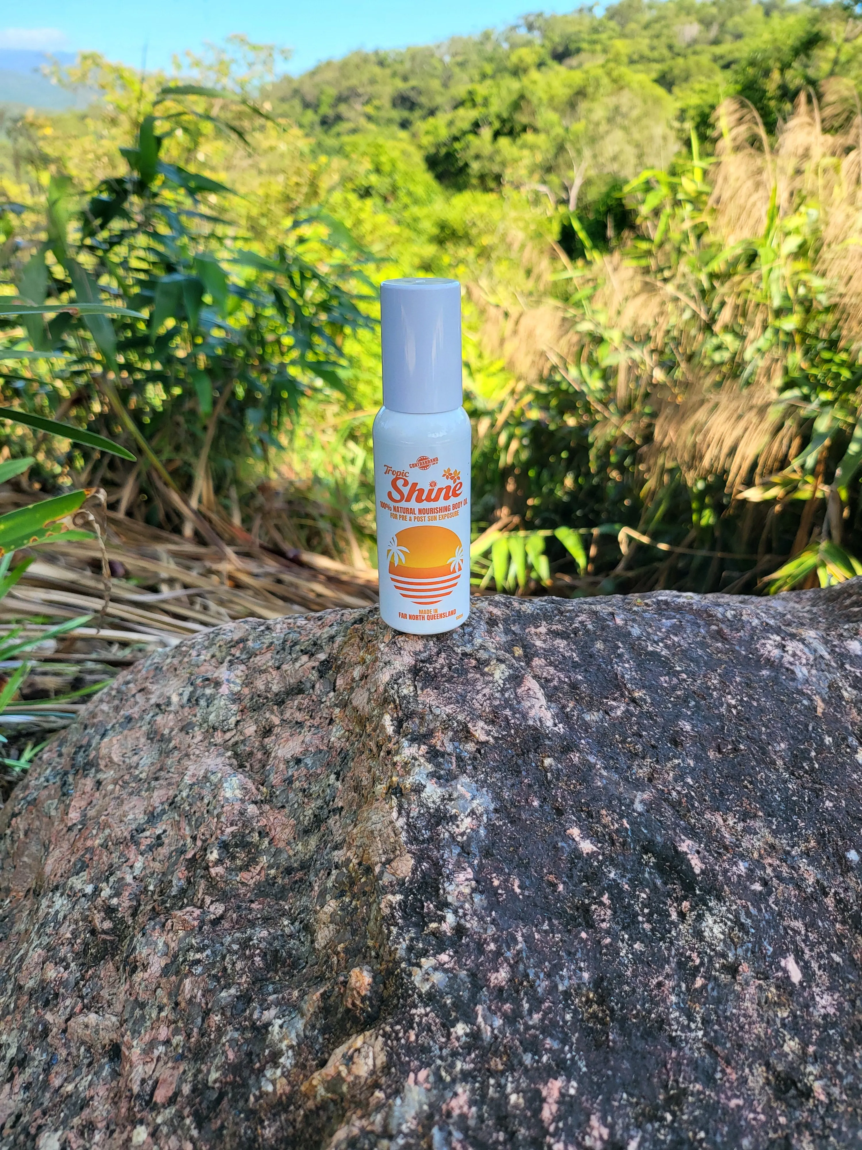 Tropic Shine - 100% Natural Sun Protection Oil, Aussie made