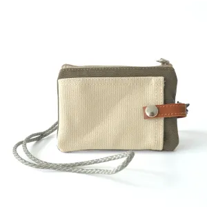Two Tone Card Pouch | 8 Colours Available