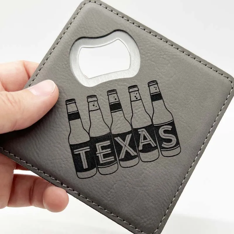 TX Beer Bottles Bottle Opener/Coaster