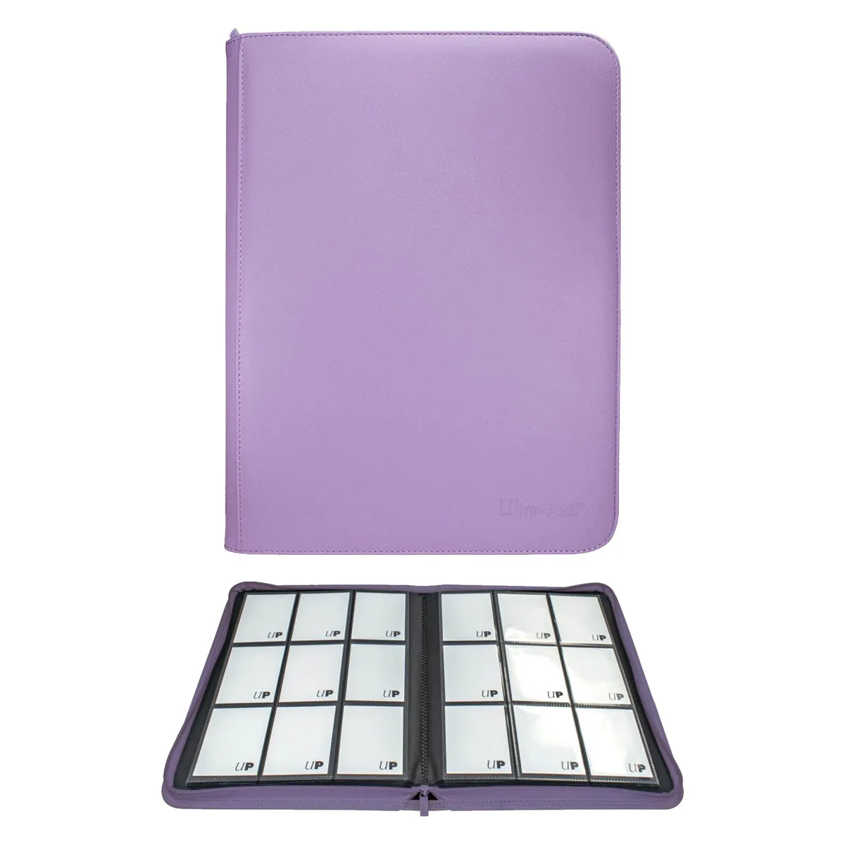 ULTRA PRO Binder - Vivid 9-Pocket Zippered Pro-Binder: Purple