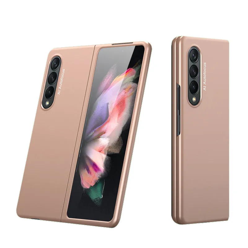 Ultra-Thin Pattern Case For Samsung Galaxy Z Fold 3 5G Case Matte Hard Plastic Protection Case For Galaxy Z Fold3 5G Cover